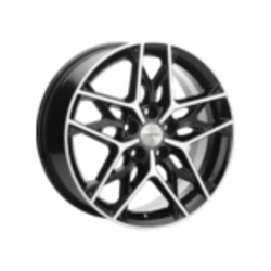 Khomen Wheels 7x17/5x114,3 ET49 D67,1 KHW1709 (Hyundai Elantra) Black-FP