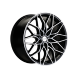 Khomen Wheels 7x18/5x114,3 ET45 D67,1 KHW1813 (CX-5/Seltos) Black-FP
