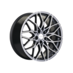 Khomen Wheels 7x18/5x114,3 ET53 D54,1 KHW1813 (Geely Coolray) Gray-FP