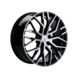 Khomen Wheels 8,5x20/5x112 ET33 D66,5 KHW2005 (Audi/VW) Black-FP