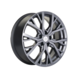Khomen Wheels 7x18/5x110 ET50 D63,3 KHW1806 (CS35/CS35 Plus) Gray