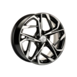 Khomen Wheels 7x17/5x114,3 ET40 D57,1 KHW1716 (Besturn X40) Black-FP