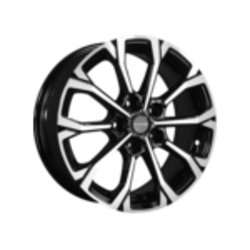 Khomen Wheels 6,5x16/5x114,3 ET45 D67,1 KHW1605 (Huyndai/Mazda) Black-FP