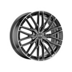 OZ 9,5x20/5x112 ET35 D75 Gran Turismo HLT Star Graphite Diamond Lip