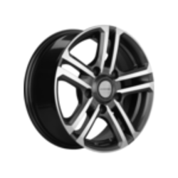 Khomen Wheels 6,5x16/5x139,7 ET35 D98,5 KHW1602 (Niva 4x4 Bronto) Gray-FP