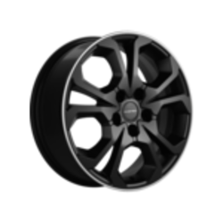 Khomen Wheels 6,5x17/5x108 ET33 D60,1 KHW1711 (Chery/Exeed) Black