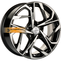 Khomen Wheels 7x17/5x114,3 ET48 D67,1 KHW1716 (Sonata) Black-FP