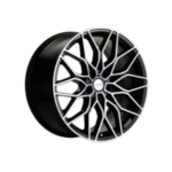 Khomen Wheels 8,5x19/5x114,3 ET30 D67,1 KHW1902 (Outlander) Black-FP