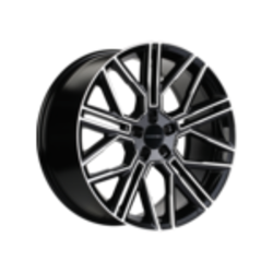 Khomen Wheels 9,5x21/5x114,3 ET30 D66,1 KHW2101 (Infiniti) Black-FP