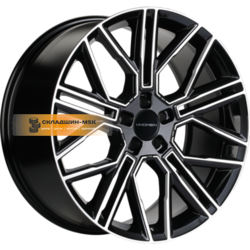 Khomen Wheels 9,5x21/5x120 ET45,5 D62,5 KHW2101 (Li 7/9) Black-FP