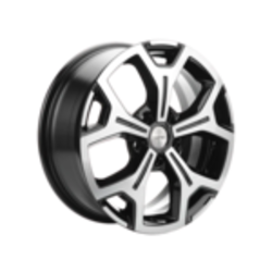 Khomen Wheels 6,5x17/5x108 ET33 D60,1 KHW1710 (Chery Tiggo 7pro) Black-FP
