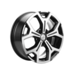 Khomen Wheels 6,5x17/5x112 ET50 D66,6 KHW1710(2) (Mercedes Vito) Black-FP