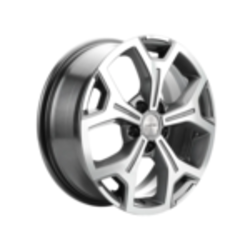 Khomen Wheels 6,5x17/5x112 ET50 D66,6 KHW1710(2) (Mercedes Vito) Gray-FP