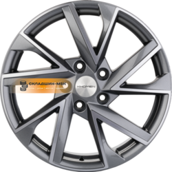 Khomen Wheels 7x17/5x114,3 ET45 D67,1 KHW1714 (CX-5/i40/X-Trail) Gray-FP