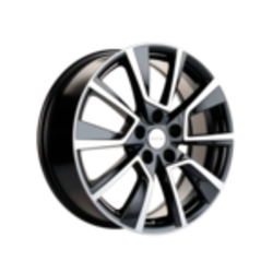 Khomen Wheels 7x18/5x114,3 ET37 D66,5 KHW1802 (Dargo/Jolion) Black-FP