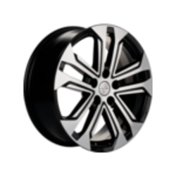 Khomen Wheels 7x18/5x114,3 ET37 D66,5 KHW1803 (Dargo/Jolion) Black-FP
