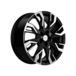 Khomen Wheels 7x18/5x112 ET43 D57,1 KHW1809 (Kodiaq/Tiguan) Black-FP