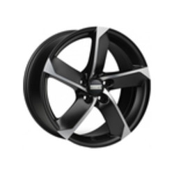 Fondmetal 7,5x17/5x112 ET48 D57,1 7900 Matt Black Polished