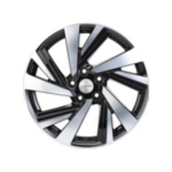 Khomen Wheels 7,5x18/5x114,3 ET45 D66,1 KHW1801 (Teana/X-trail) Black-FP