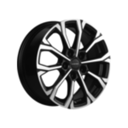 Khomen Wheels 6,5x16/5x114,3 ET47 D66,1 KHW1605 (Fluence/Juke) Black-FP