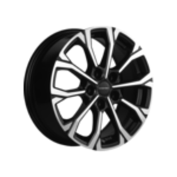 Khomen Wheels 6,5x16/5x112 ET46 D57,1 KHW1605 (Octavia A5/Golf/Jetta) Black-FP