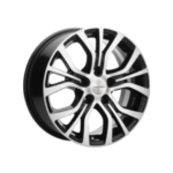 Khomen Wheels 6,5x16/5x114,3 ET38 D60,1 KHW1608 (Alphard) Black-FP