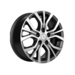 Khomen Wheels 6,5x16/5x110 ET43 D65,1 KHW1608 (Opel Zafira) Gray-FP
