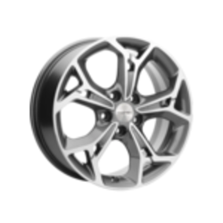 Khomen Wheels 7x17/5x114,3 ET50 D67,1 KHW1702 (CX-5/Seltos/Optima) Gray-FP