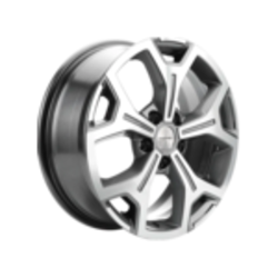 Khomen Wheels 6,5x17/5x114,3 ET45 D54,1 KHW1710 (Coolray) Gray-FP