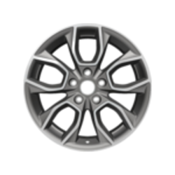 Khomen Wheels 7x17/5x110 ET46 D63,3 KHW1713 (Changan CS35 Plus) Gray-FP