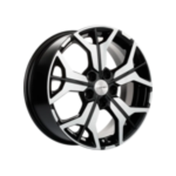 Khomen Wheels 7x17/5x108 ET50 D63,35 KHW1715 (Ford C-Max) Black-FP