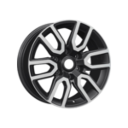 Khomen Wheels 8x17/6x139,7 ET38 D67,1 KHW1723 (Pajero Sport) Black-FP