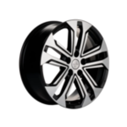 Khomen Wheels 7x18/5x108 ET33 D60,1 KHW1803 (Chery Tiggo 4/Tiggo 7 Pro) Black-FP