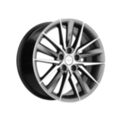 Khomen Wheels 8x18/5x112 ET39 D66,6 KHW1807 (A6/Q5) Gray-FP