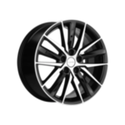 Khomen Wheels 8x18/5x114,3 ET53 D54,1 KHW1807 (Geely Coolray) Black-FP