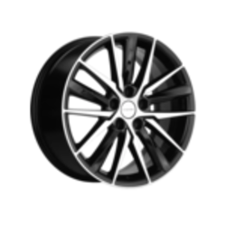 Khomen Wheels 8x18/5x112 ET48 D57,1 KHW1807 (Passat) Black-FP