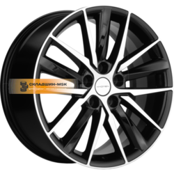 Khomen Wheels 8x18/5x114,3 ET45 D60,1 KHW1807 (Geely Atlas/Atlas Pro/Lifan Myway) Black-FP