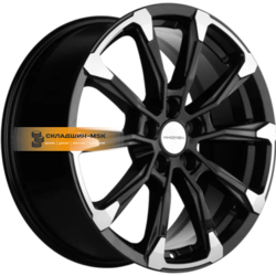 Khomen Wheels 7,5x18/5x114,3 ET50 D66,1 KHW1808 (Murano) Black-FP