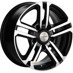 Khomen Wheels 6,5x16/5x139,7 ET35 D98,5 KHW1602 (Niva 4x4 Bronto) Black-FP