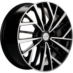 Khomen Wheels 7x17/5x114,3 ET45 D66,1 KHW1717 (Teana/X-trail) Black-FP