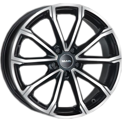 MAK 8x18/5x112 ET40 D66,45 DaVinci Black mirror