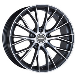 MAK 8,5x19/5x120 ET37 D72,6 Munchen Gunmetal Mirror Face