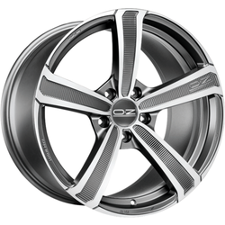 OZ 9,5x20/5x112 ET33 D79 Montecarlo HLT Matt Dark Graphite Diamond Cut