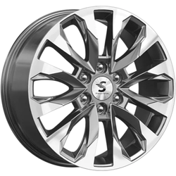 Premium Series 8x20/6x139,7 ET38 D67,1 007 (Pajero Sport) Diamond Gloss Graphite