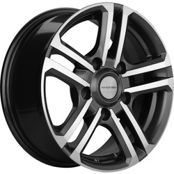 Khomen Wheels 6,5x16/5x139,7 ET35 D98,5 KHW1602 (Niva 4x4 Bronto) Gray-FP ( ORG)