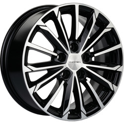 Khomen Wheels 6,5x16/5x112 ET50 D57,1 KHW1611 (Octavia/Golf/Jetta) Black-FP