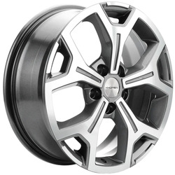 Khomen Wheels 6,5x17/5x112 ET50 D66,6 KHW1710(2) (Mercedes Vito) Gray-FP