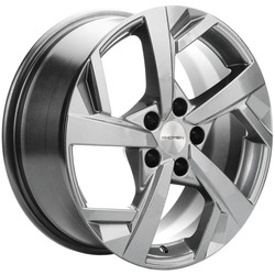 Khomen Wheels 7x17/5x110 ET46 D63,3 KHW1712 (Changan CS35/CS35 Pro) Gray