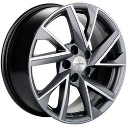 Khomen Wheels 7x17/5x110 ET46 D63,3 KHW1714 (Changan CS35/CS35 Pro) Gray-FP