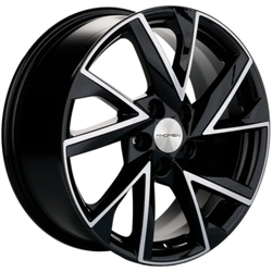 Khomen Wheels 7x17/5x108 ET40 D54,1 KHW1714 (Jac/ 3) Black-FP